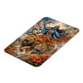 Divine Kali Chariot Magneet (Linkerzijde)