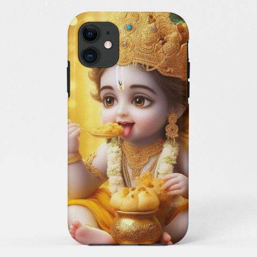 "Divine Krishna Serenity Mobile Hoesje" Case-Mate iPhone Case (Achterkant)