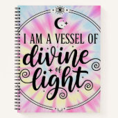 Divine Light Astrological Zodiac Notitieboek (Voorkant)