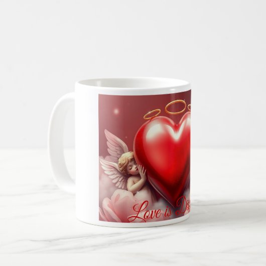 Divine Love Koffiemok (Voorkant links)