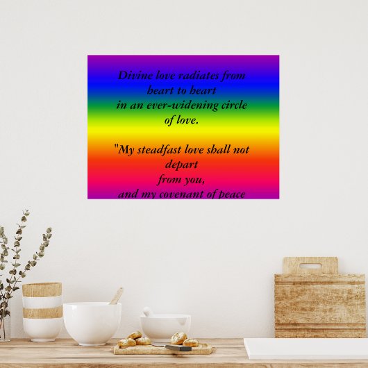 Divine Love_ Poster (Keuken)