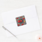Divine Love Vierkante Sticker (Envelop)