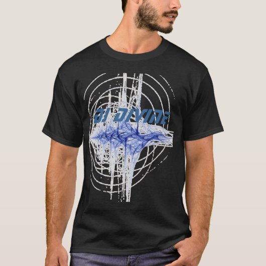 Divine Mannen Sound Wave T-shirt (Voorkant)