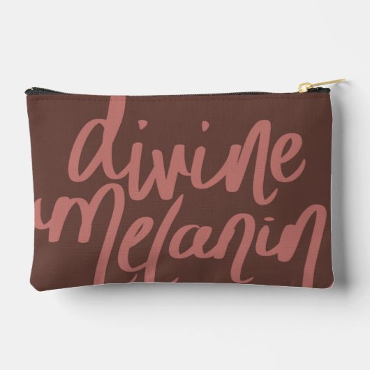 Divine Melanine Accessoirezak – Afrocentrisch Etui (Achterkant)