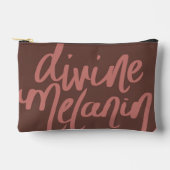 Divine Melanine Accessoirezak – Afrocentrisch Etui (Voorkant)