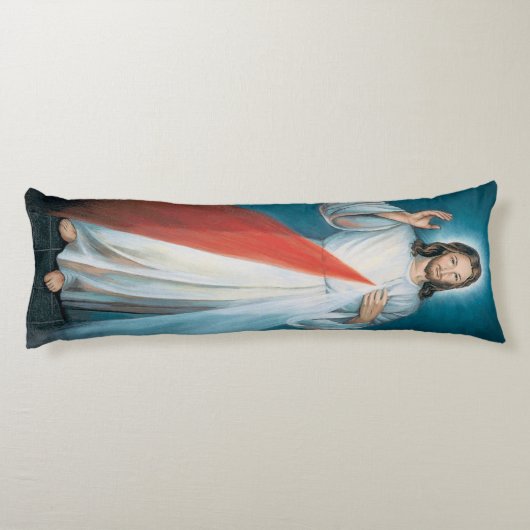 Divine Mercy Body Pillow Lichaamskussen (Achterkant)