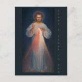 Divine Mercy by Kazimierowski Eugene Briefkaart (Voorkant)