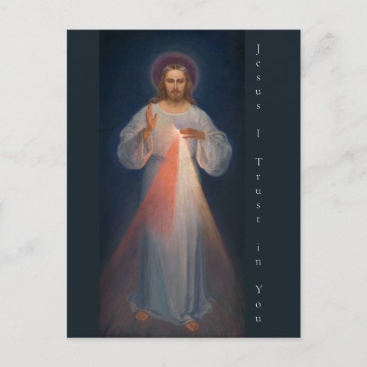 Divine Mercy by Kazimierowski Eugene Briefkaart (Voorkant)