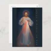 Divine Mercy by Kazimierowski Eugene Feestdagenkaart (Voorkant / Achterkant)