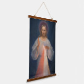 Divine Mercy by Kazimierowski Eugene Hangend Wandkleed (Gebogen)
