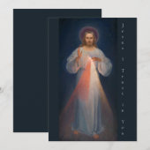 Divine Mercy by Kazimierowski Eugene Kaart (Voorkant / Achterkant)