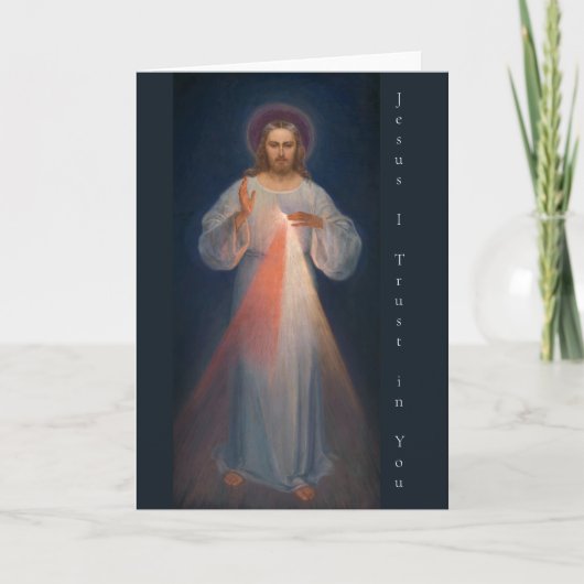 Divine Mercy by Kazimierowski Eugene Kaart (Voorkant)