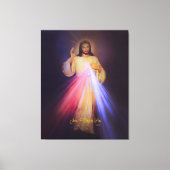 Divine Mercy Canvas Afdruk (Voorkant)