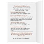 Divine Mercy Chaplet Jesus Religieuze Katholieke (Binnen (Links))