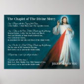 Divine Mercy Chaplet Poster (Voorkant)