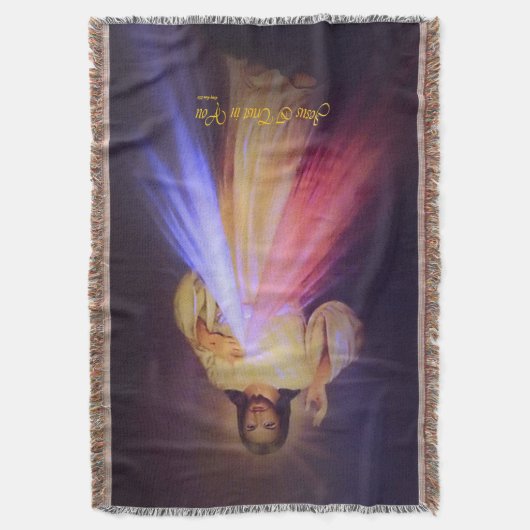 Divine Mercy Deken (Voorkant Verticaal)