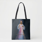 Divine Mercy Devotion, origineel Vilnius Afbeeldin Tote Bag (Voorkant)