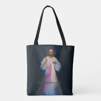 Divine Mercy Devotion, origineel Vilnius Afbeeldin Tote Bag