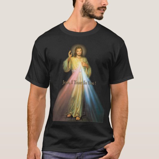 Divine Mercy Devotional Afbeelding T-shirt (Voorkant)