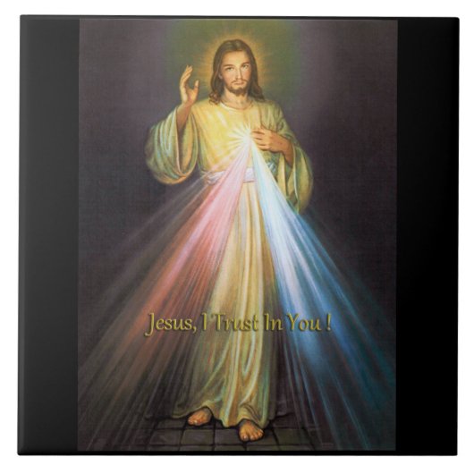 DIVINE MERCY DEVOTIONAL TIL TEGELTJE (Voorkant)