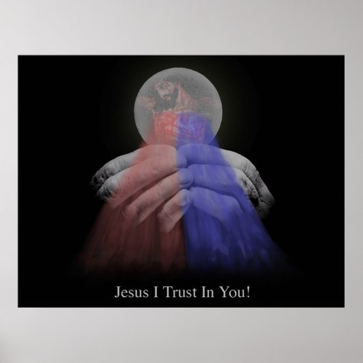 Divine MErcy Eucharist Poster (Voorkant)
