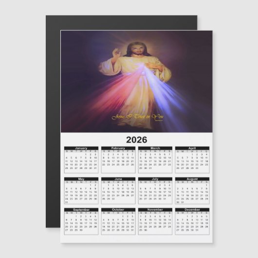 Divine Mercy Gold 2026 Annual Calendar (Voorkant / Achterkant)