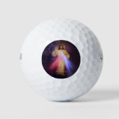 Divine Mercy Gold Golfballen (Voorkant)