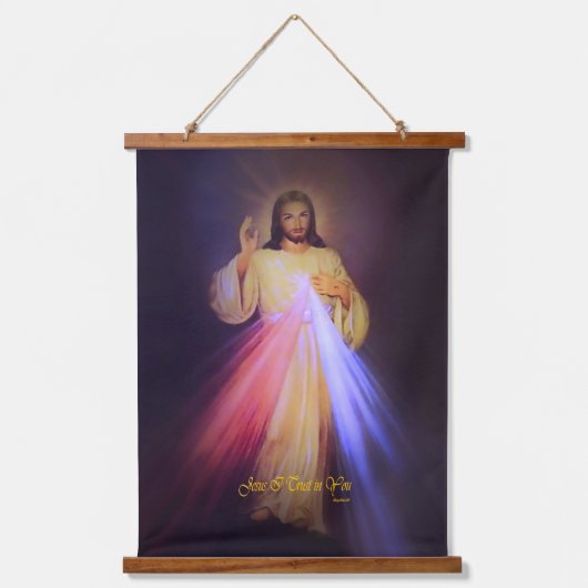 Divine Mercy Hangend Wandkleed (Voorkant)