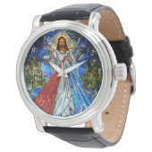 Divine Mercy Horloge (Gekanteld)