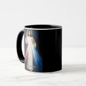 DIVINE MERCY JESUS IK VERTROUW IN JE GEAR MOK (Voorkant links)