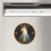 DIVINE MERCY, JESUS IK VERTROUW IN JE. MAGNEET (Insitu (Vaatwasser))