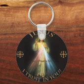 DIVINE MERCY, JESUS IK VERTROUW IN JE. SLEUTELHANGER (Voorkant)