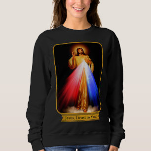 Divine Mercy Jesus, ik vertrouw op jou katholiek Trui