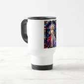Divine Mercy Jesus Travel Mug Reisbeker (Voorkant links)