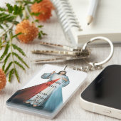Divine Mercy Jeus, ik vertrouw op jou. Sleutelhanger (Voorkant Rechts)