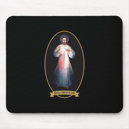 Divine Mercy, Jezus die ik in jou vertrouw. Muismat (Voorkant)