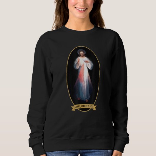 Divine Mercy, Jezus die ik in jou vertrouw. Trui (Voorkant)