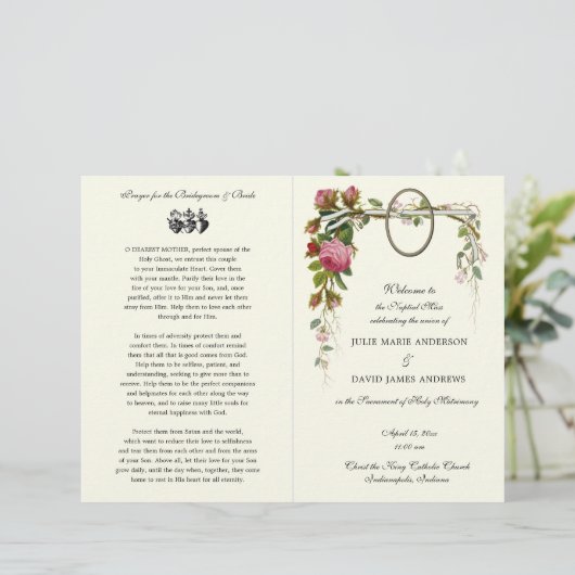 Divine Mercy katholieke Massouding Programme (Staand voorkant)