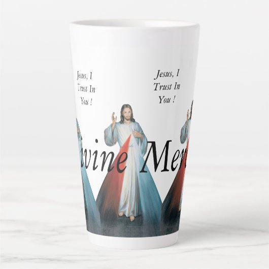 Divine Mercy Latte Mok (Voorkant)