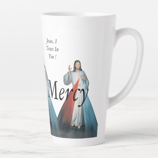 Divine Mercy Latte Mok (Rechts)