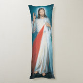 Divine Mercy Lichaamskussen (Achterkant (Verticaal))
