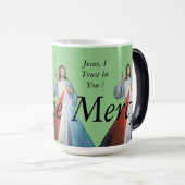 Divine Mercy Magische Mok (Voorkant rechts)