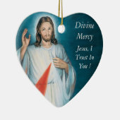 Divine Mercy Metal Ornament (Rechts)