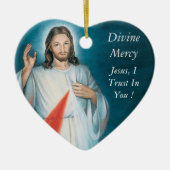 Divine Mercy Metal Ornament (Voorkant)