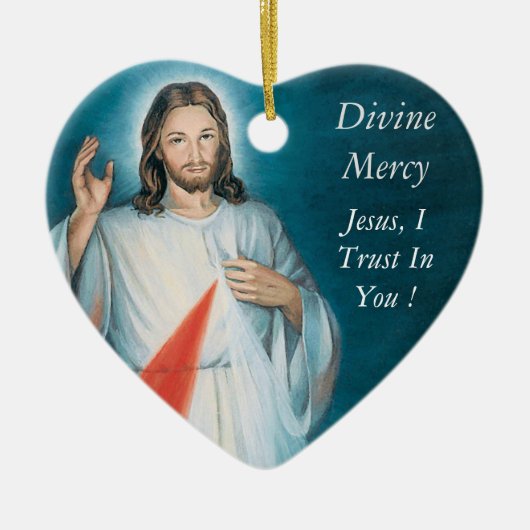 Divine Mercy Metal Ornament (Voorkant)