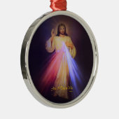 Divine Mercy Metalen Ornament (Rechts)