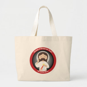 Divine Mercy of Jesus Grote Tote Bag