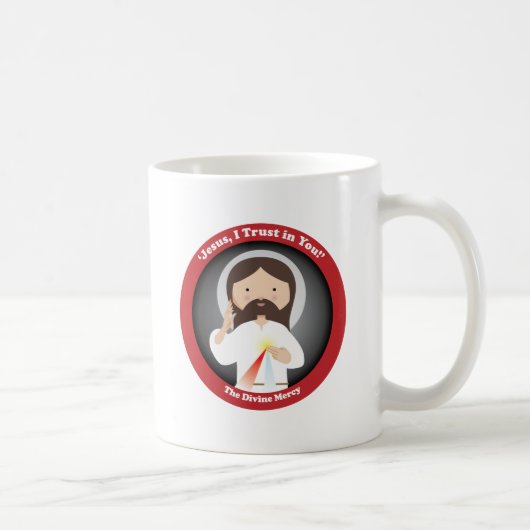 Divine Mercy of Jesus Koffiemok (Rechts)