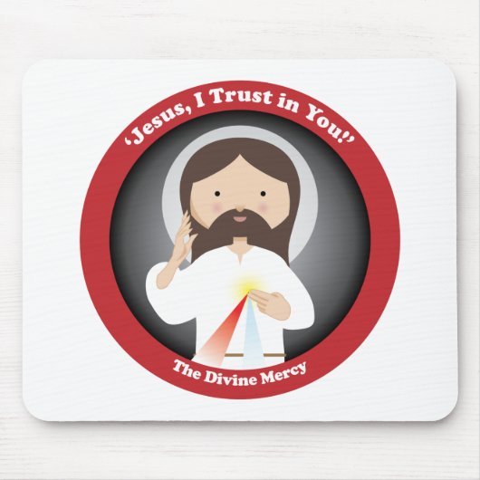 Divine Mercy of Jesus Muismat (Voorkant)