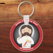 Divine Mercy of Jesus Sleutelhanger (Voorkant)
